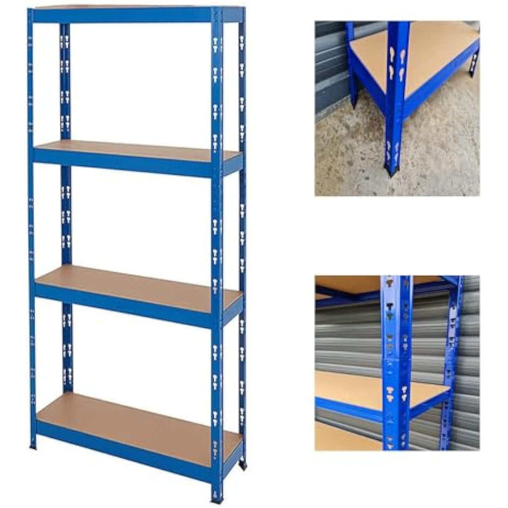 AROIJUN Heavy Duty Boltless Metal Shelving Unit | 150x75x30cm 175kg
