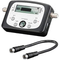 Goobay 67140 Digitaler Satelliten Finder – LCD-Anzeige & Kompass