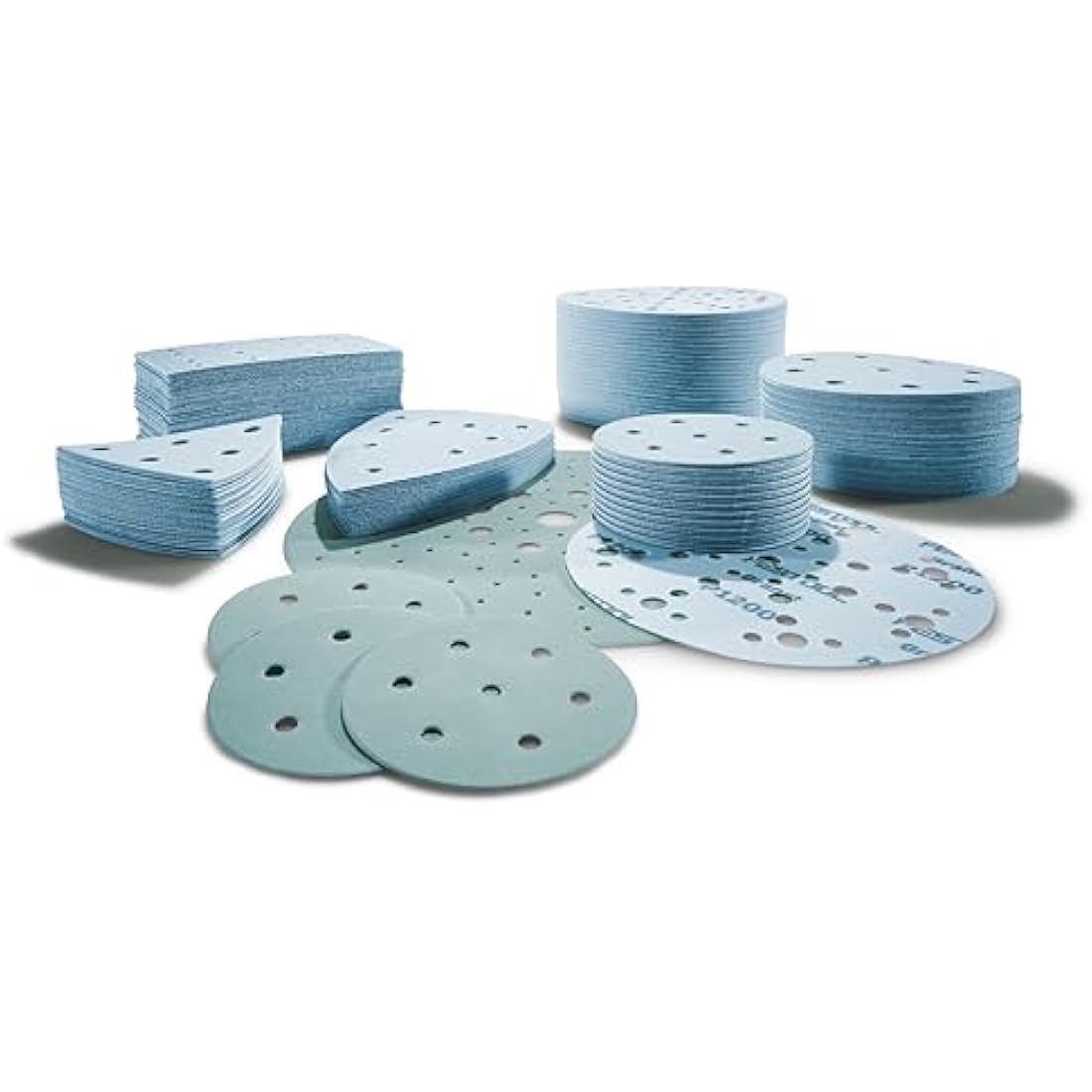 Festool Granat STF V93/6 P320 Sanding Discs for VOC Clear Coats - 100 Pack