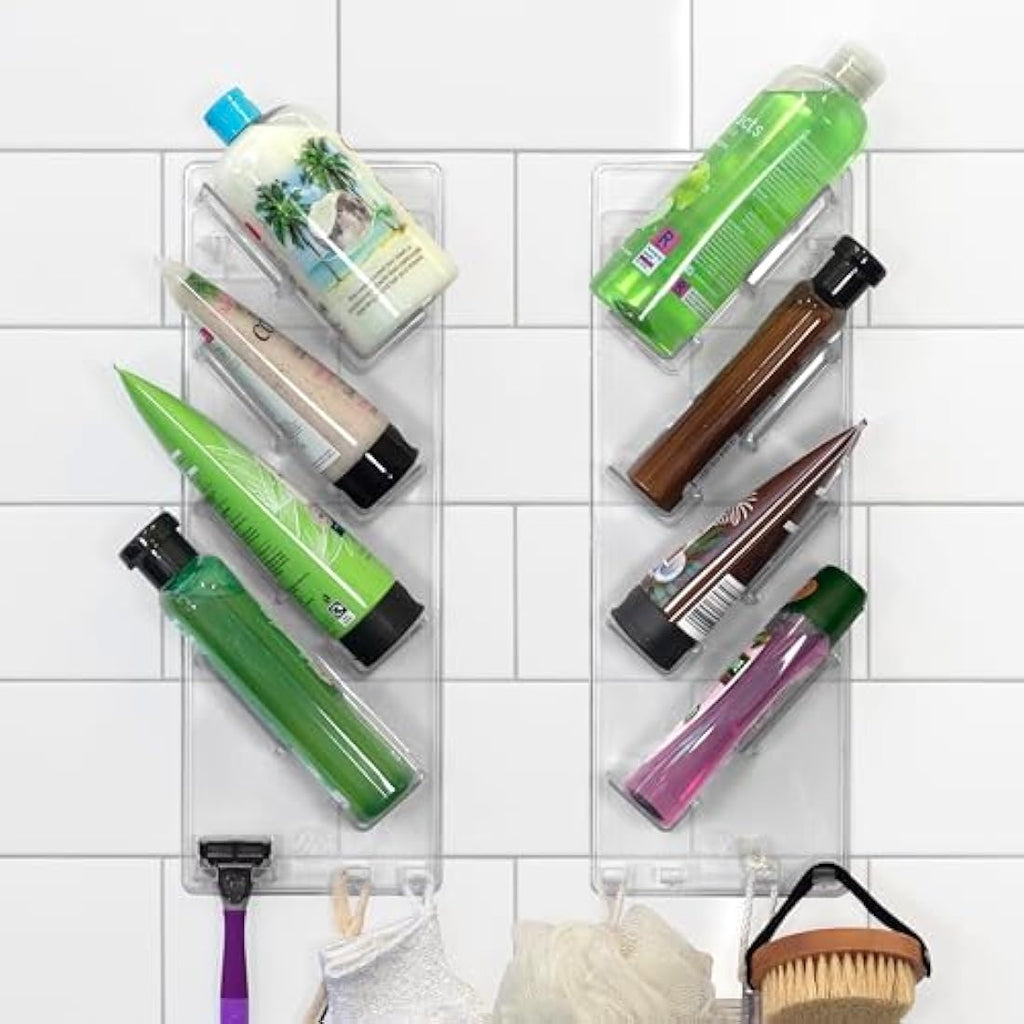 Jolof Store Shower Caddy 2-Pack | Rustproof Adhesive Bathroom Shelf