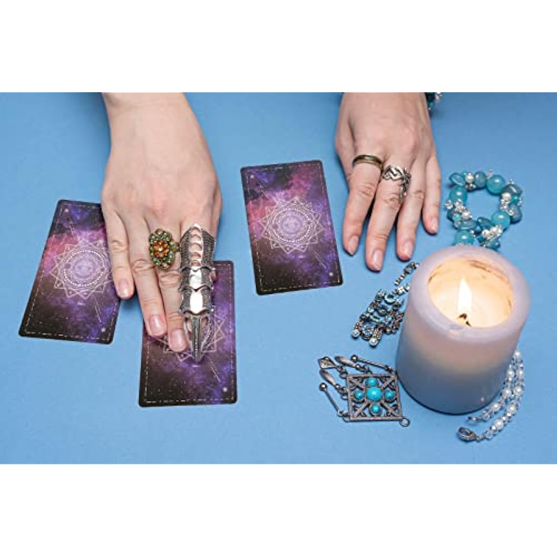 IXIGER Tarot Cards for Beginners with 165-Page Guidebook and Pouch