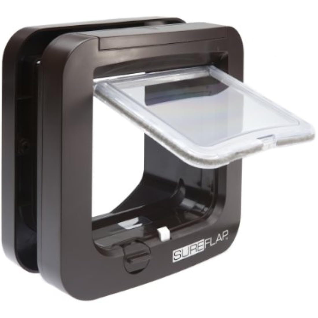 Sure Petcare SureFlap Microchip Cat Flap – RFID Selective Entry, Brown