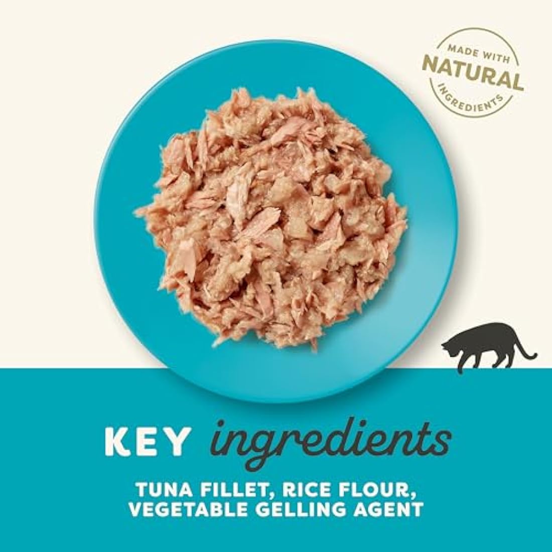 Applaws Natural Wet Cat Food – Tender Tuna in Jelly, 70g (Pack of 16)