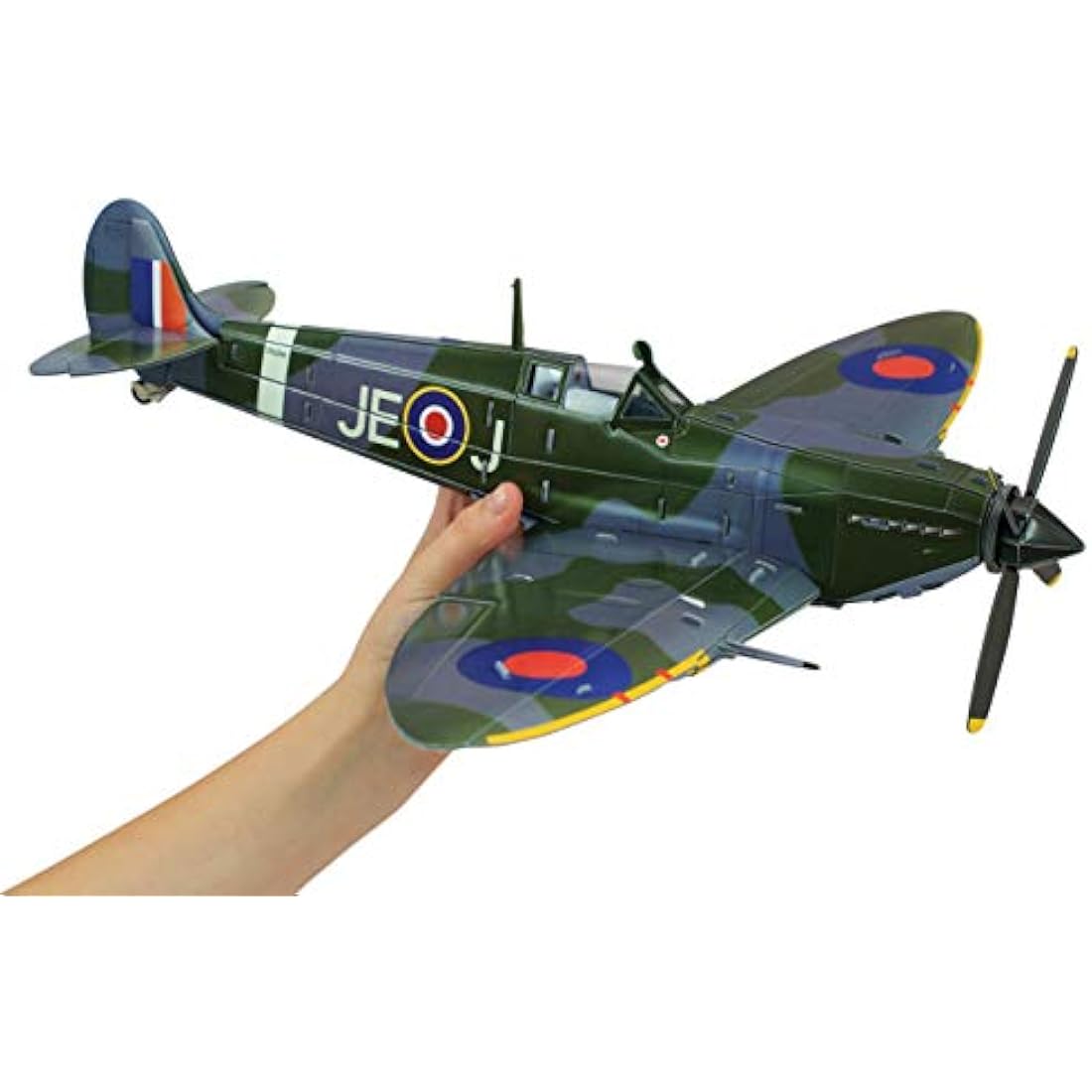 Cheatwell Games BYO 3D Spitfire Model Kit – Push-Fit Puzzle Toy