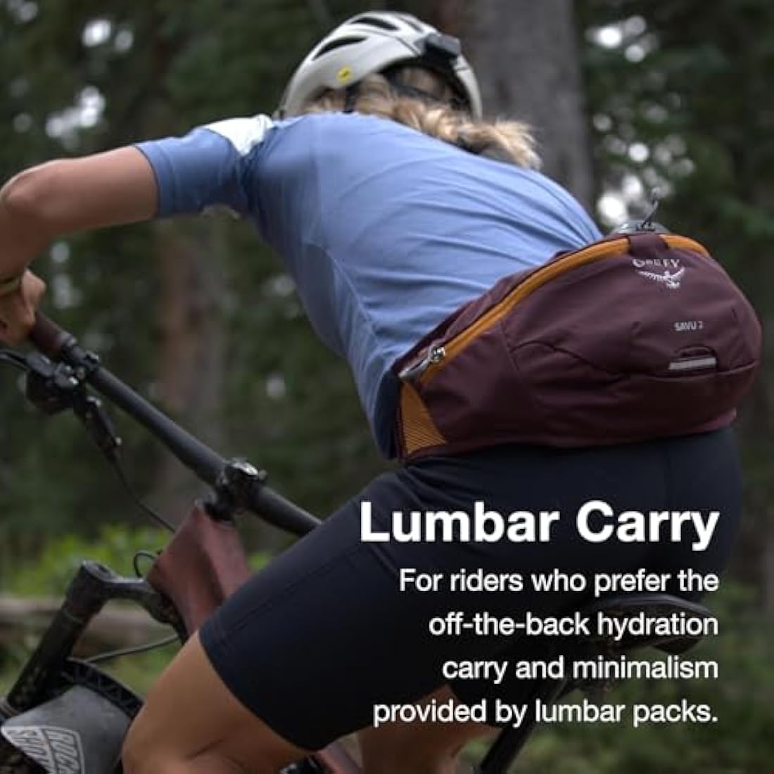 Osprey Savu 2 Hydration Lumbar Pack – Recycled MTB Hip Belt Bag