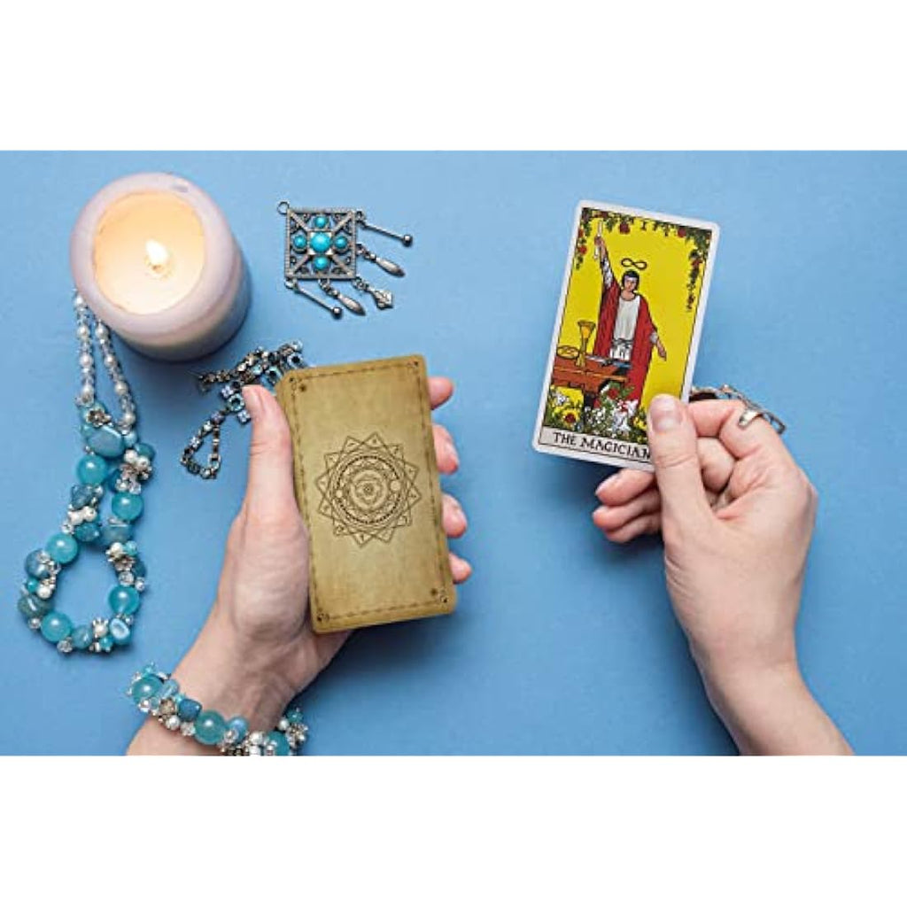 Tarot Cards Deck with Guidebook - 78 Classic Durable Cards