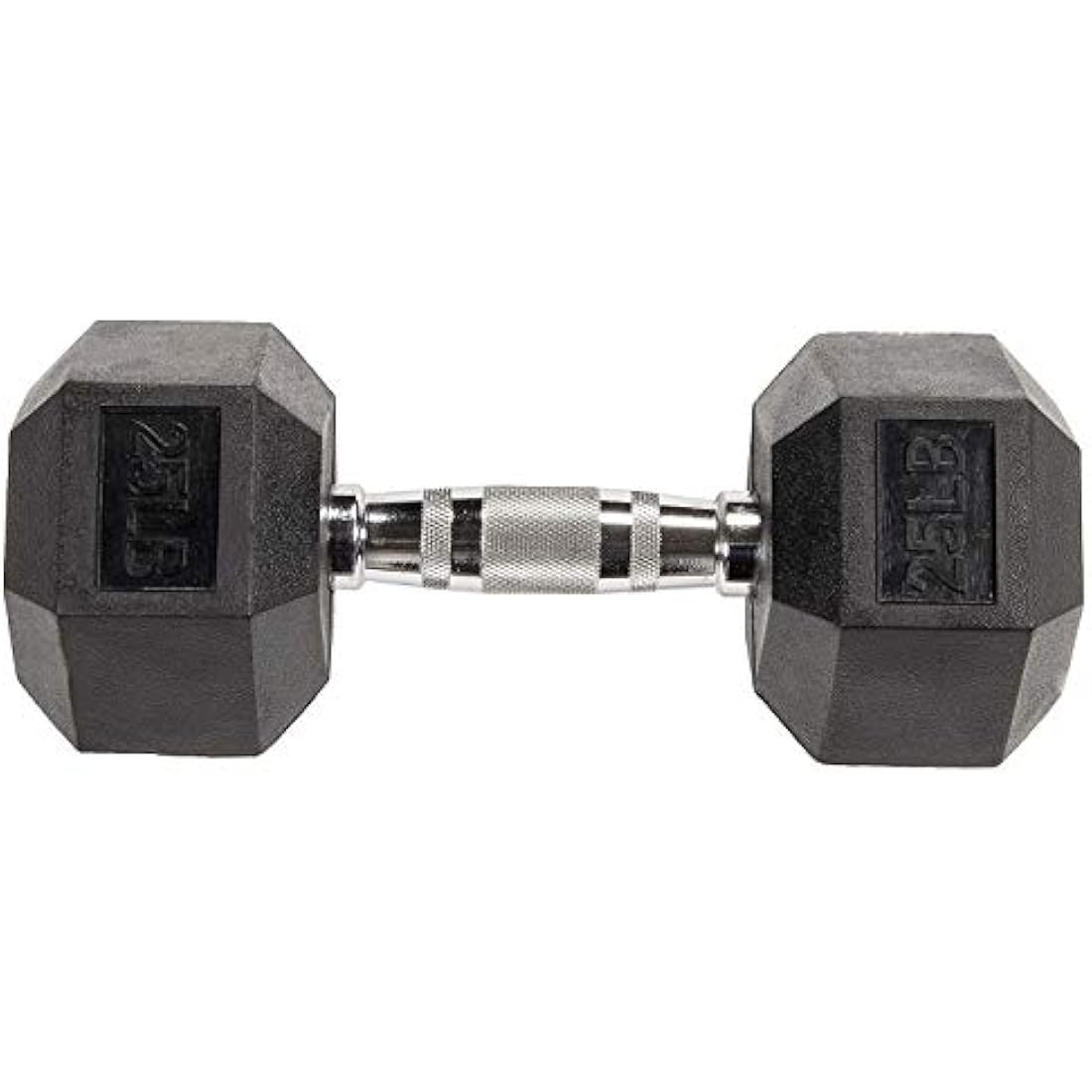 BalanceFrom Rubber Coated Hex Dumbbells – Ergonomic Weight Set