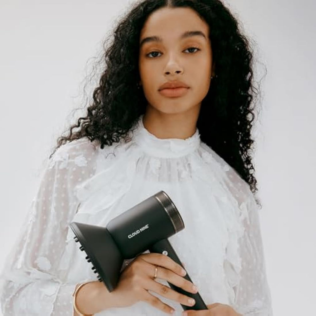 CLOUD NINE Airshot Pro Hair Dryer | 1600W Eco-Precision Motor & Diffuser