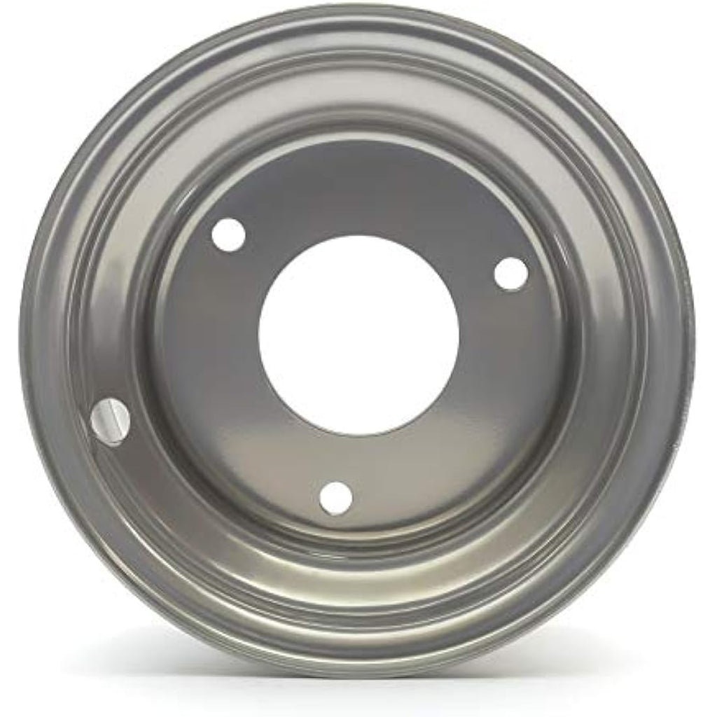 Jolof Store Silver Steel Wheel Rim for 50cc-90cc Kids ATV Quad Bikes