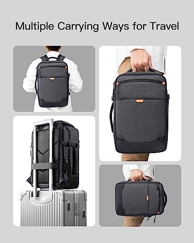 Inateck Expandable Travel Backpack | 46L Large Cabin Hand Luggage