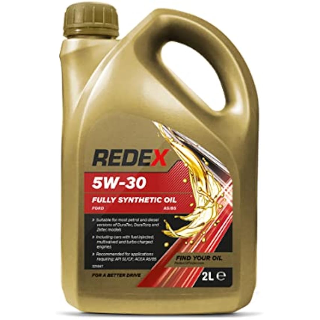Redex 5W-30 Fully Synthetic Engine Oil for Ford - 2 Litre Bottle