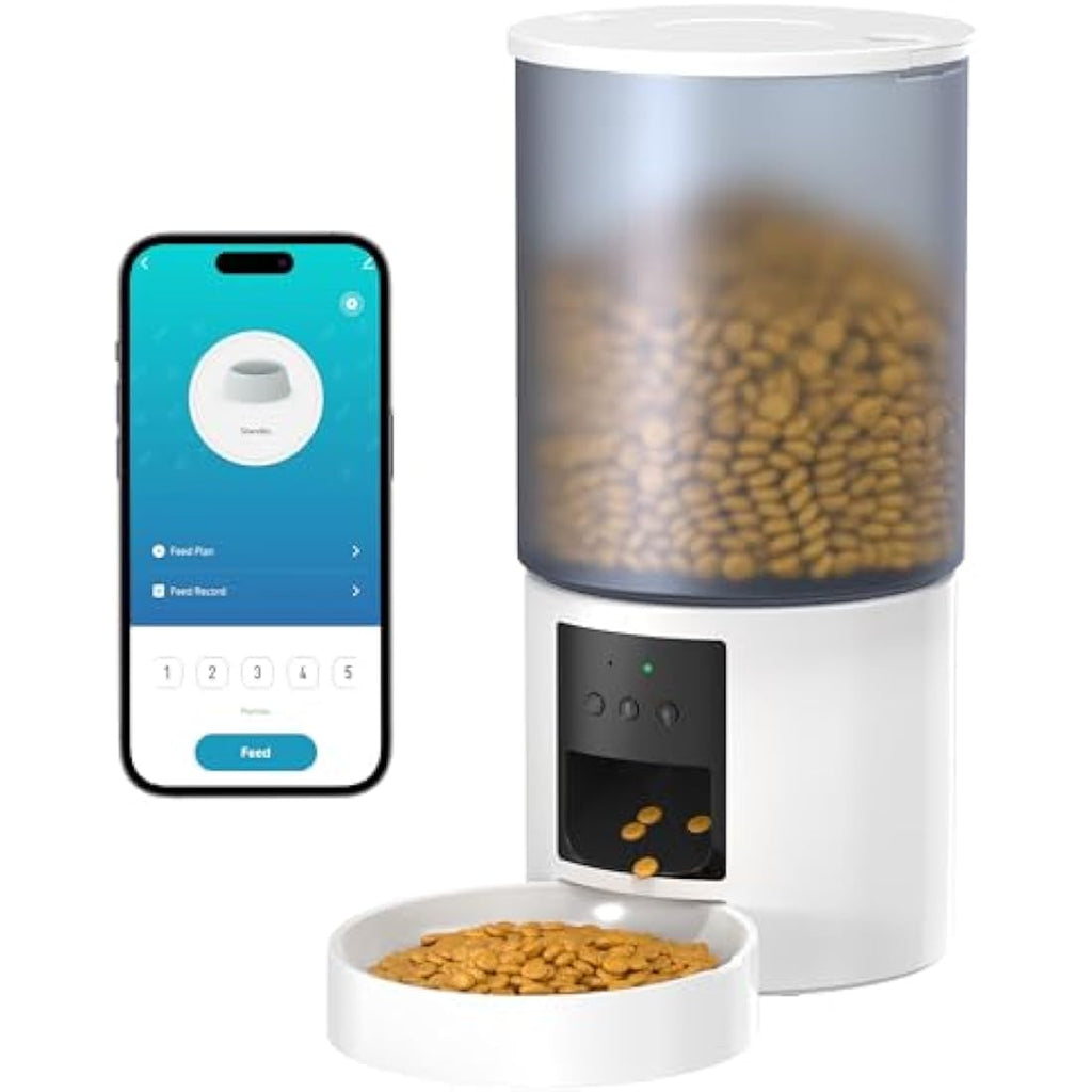 Jolof Store Automatic Cat Feeder – 6L WiFi App Controlled Food Dispenser