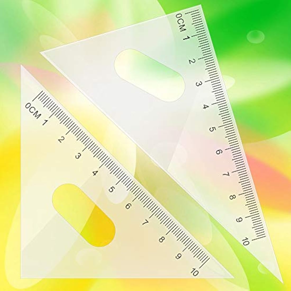 Tuloka 10pcs Geometry Math Set – Drafting Compasses and Rulers Kit