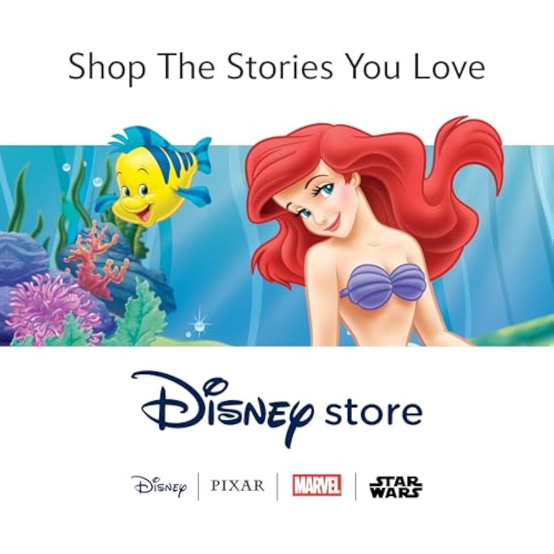 Disney The Little Mermaid Bath Toy Set - 5 Pc. Figure Set with Bucket