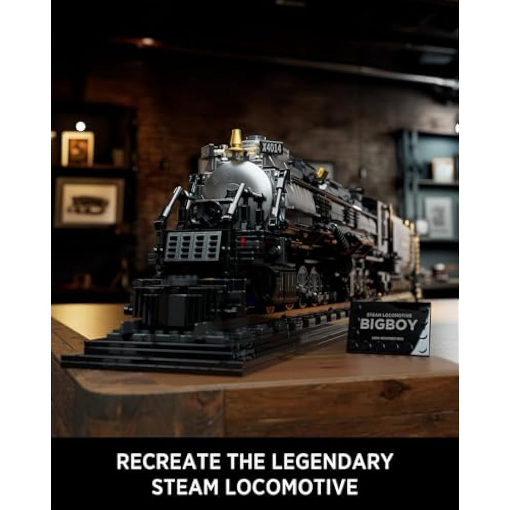 Nifeliz Big Boy Steam Locomotive Building Block Set - 1818 Piece Model