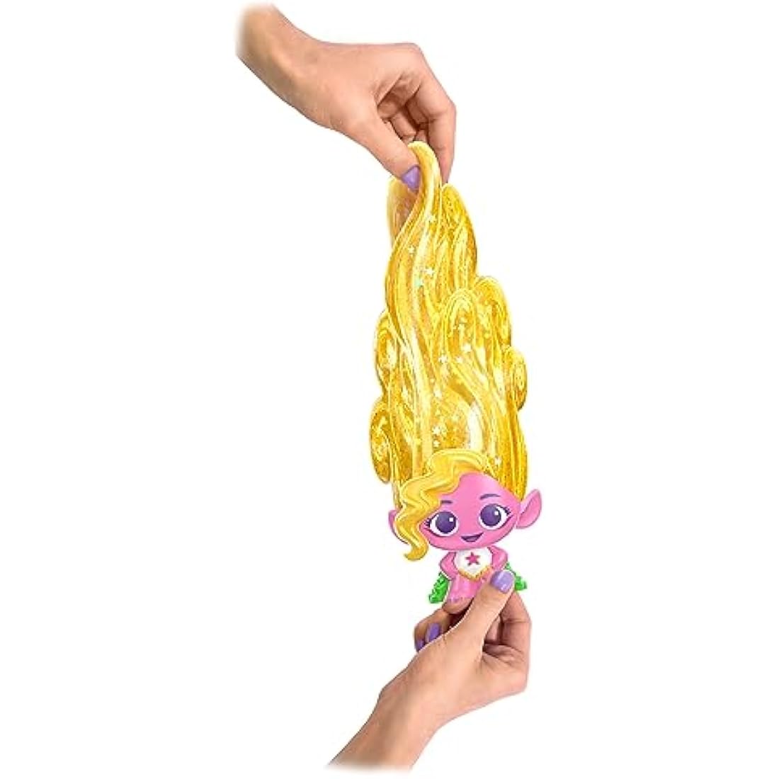 DreamWorks Trolls Band Together Stretchy Hair Viva – Squishy Glitter Doll