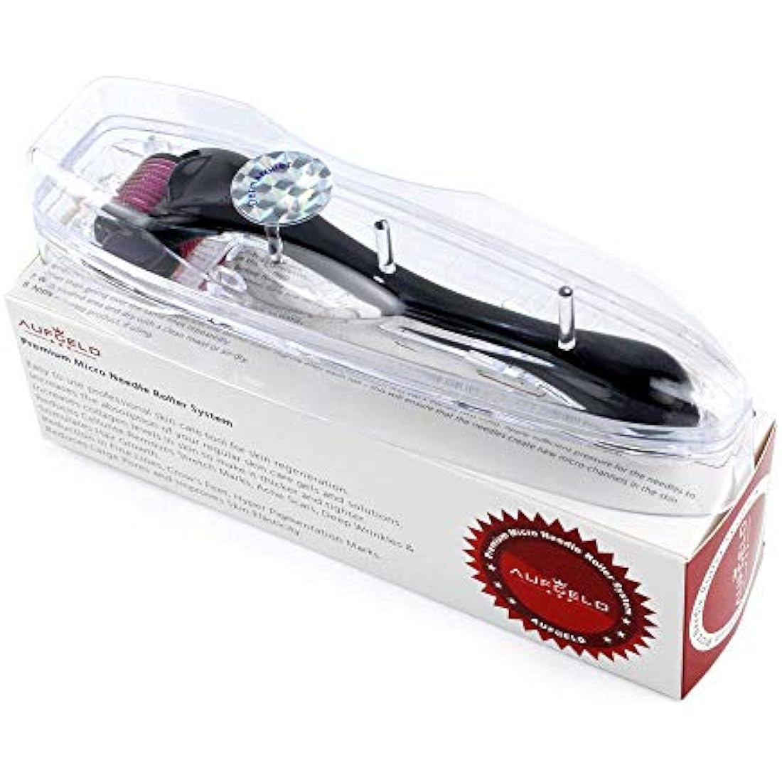 Aufgeld AG540 Titanium Derma Roller | 3.0mm Microneedling Skin Care Tool