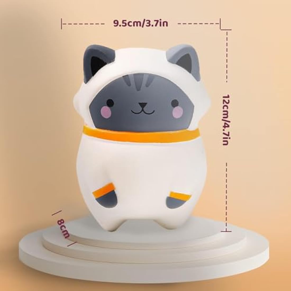 Anboor Cat Squishy – Kawaii Scented Slow Rising Stress Relief Toy