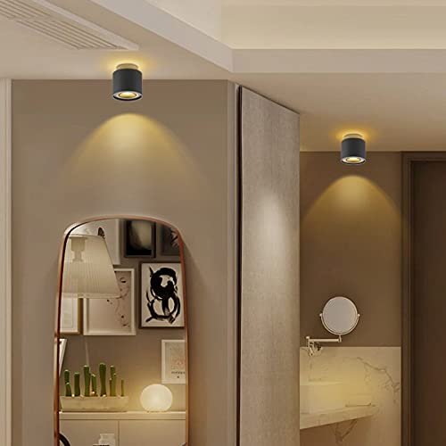 Budbuddy 6W+5W LED Ceiling Spotlight – GU10 Aluminum Surface Downlight