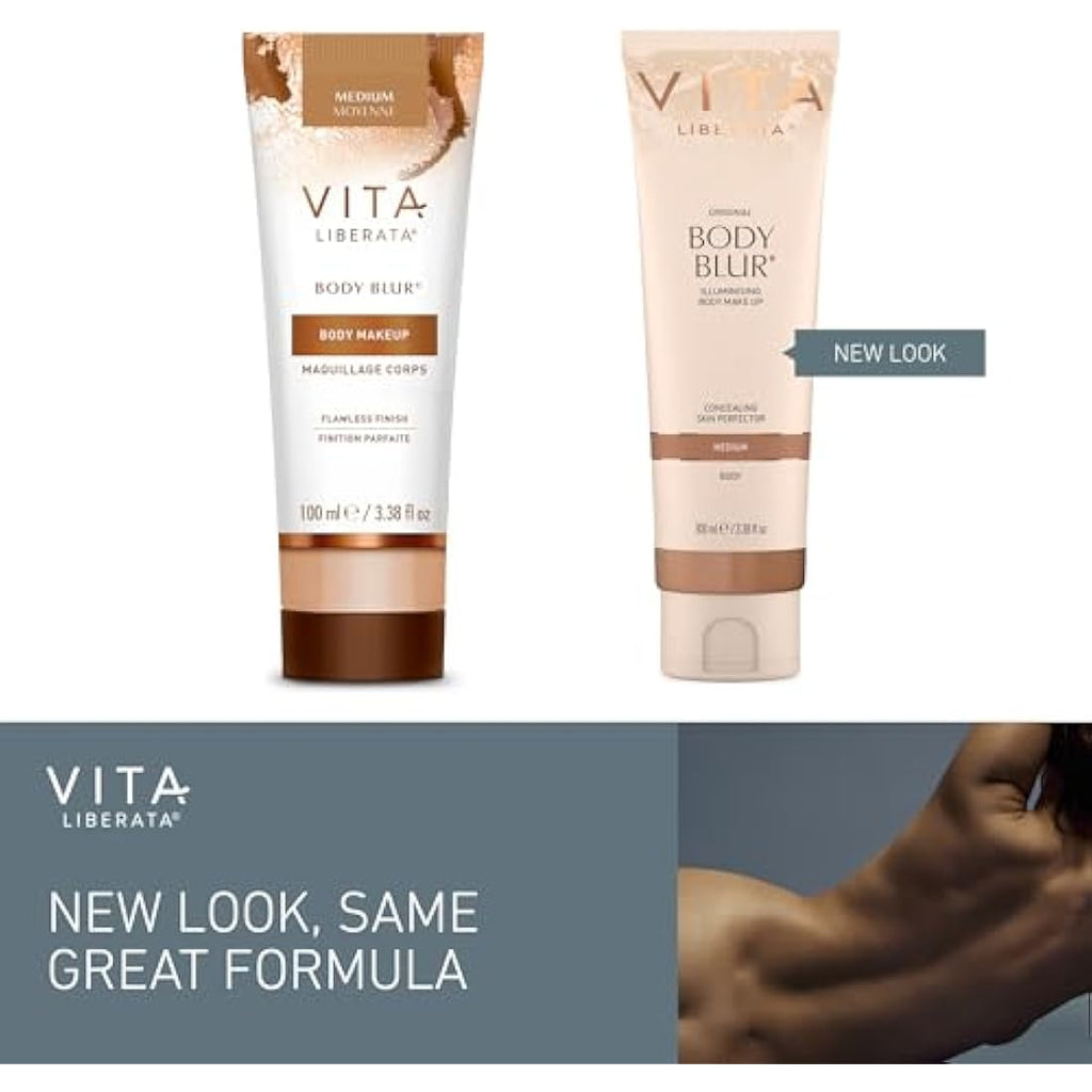 Vita Liberata Body Blur Medium 100ml & Mitt Bundle | Instant Tan