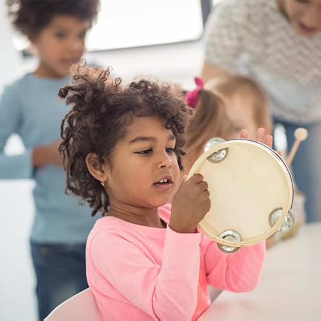 Stoie's Wooden Musical Instruments Set | 10-Piece Montessori Toy Kit