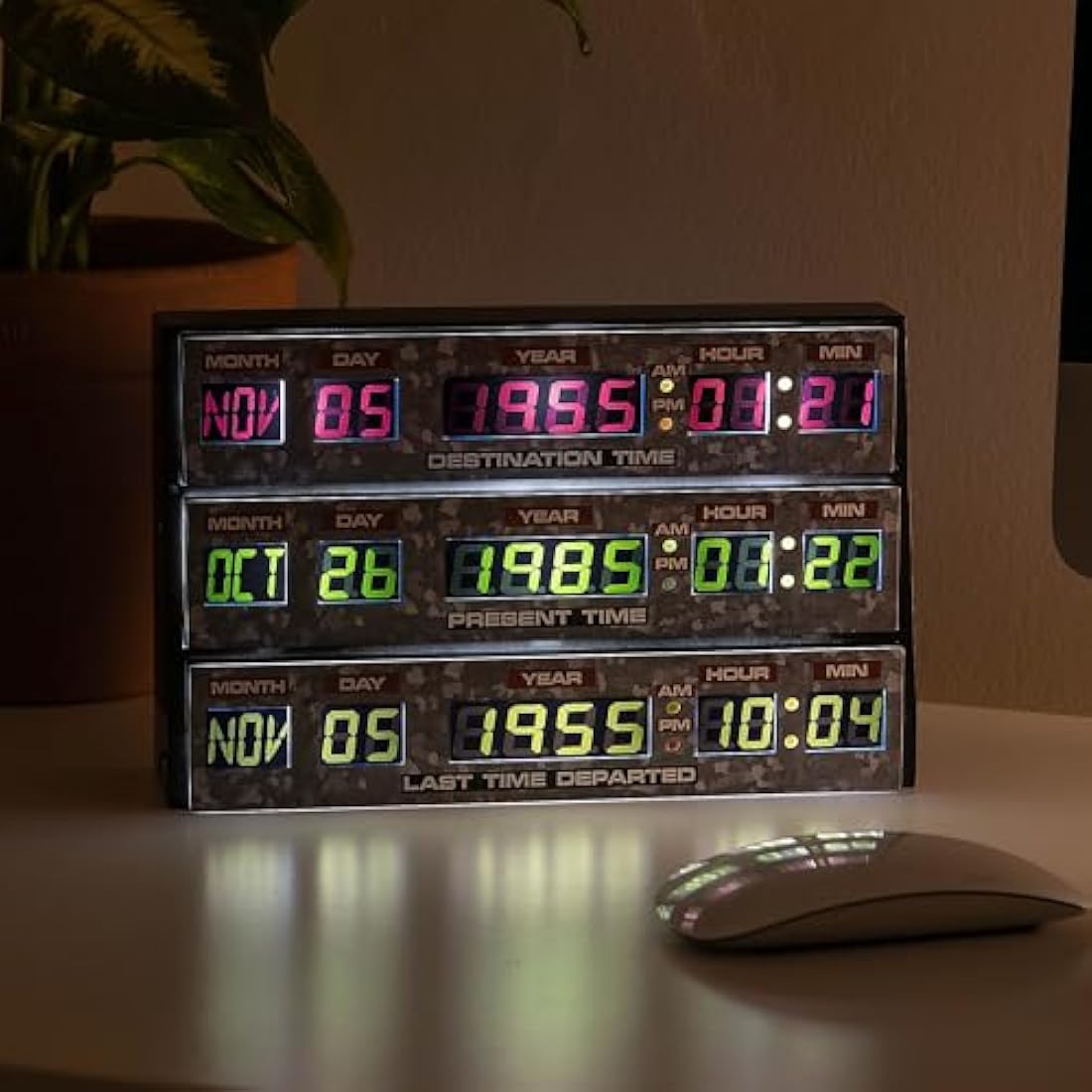 Numskull Back to the Future 3D Lamp – Plastic Ambient Wall Light