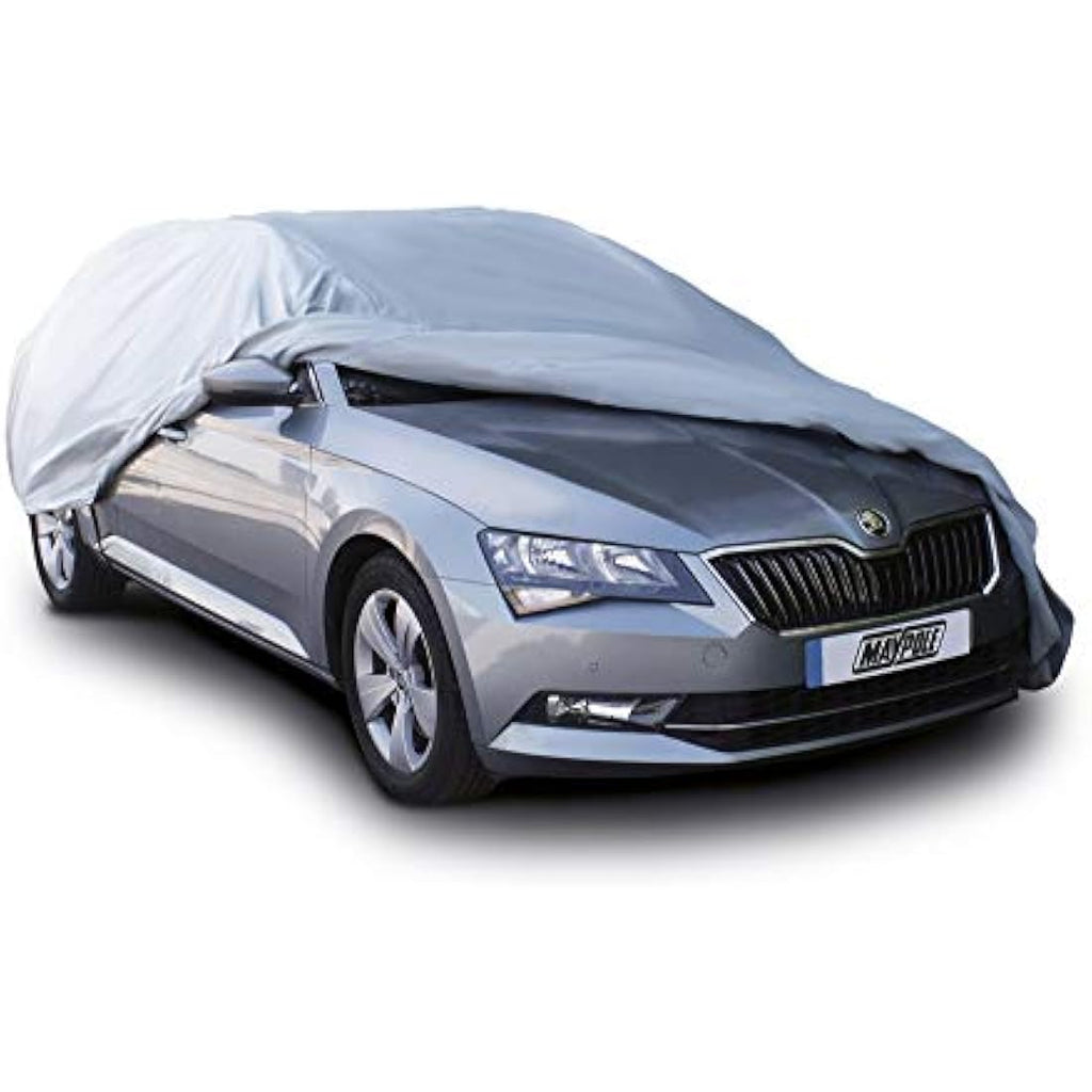 Maypole Extra Large Car Cover – Breathable Water Resistant Grey
