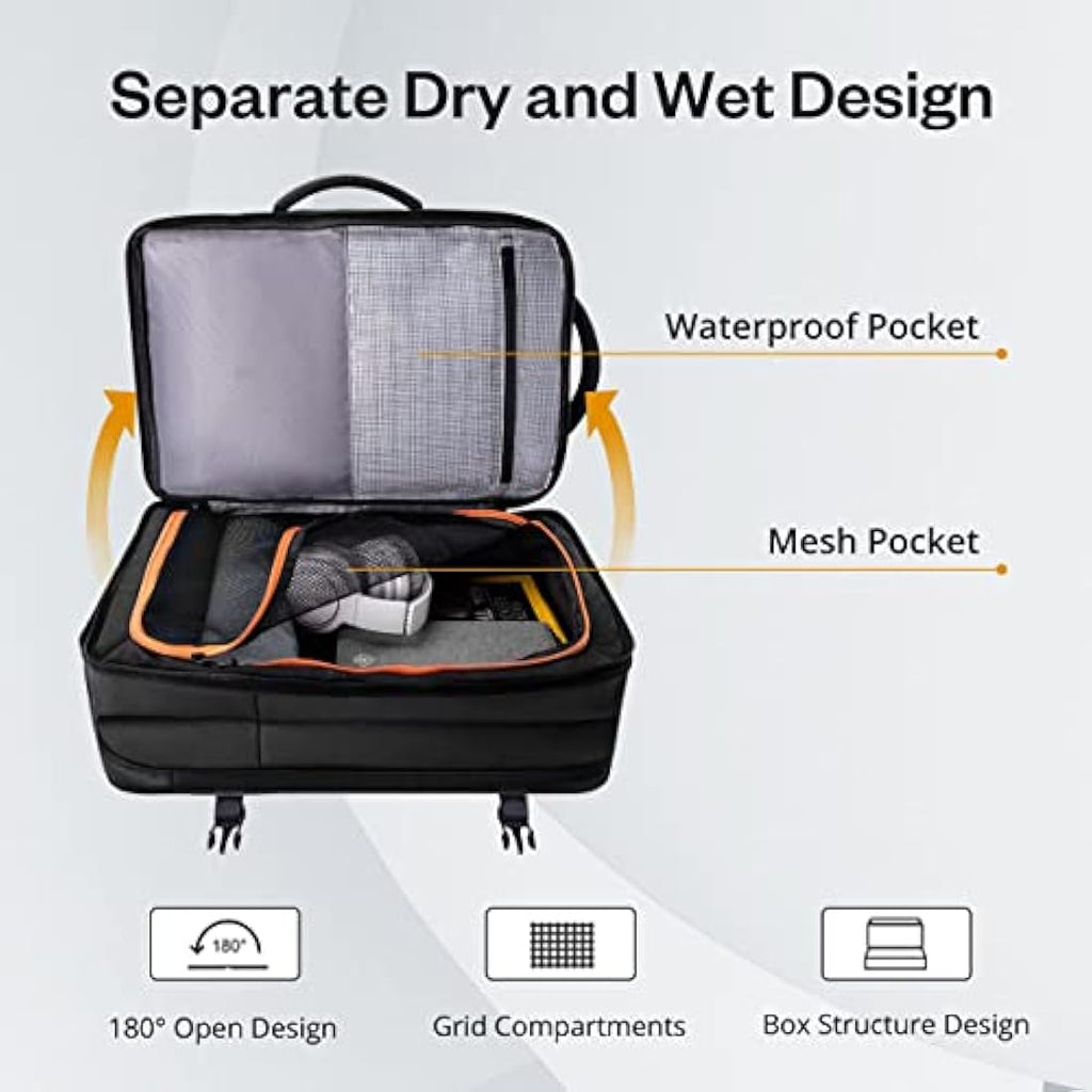 Heroic Knight 17.3 Inch Laptop Backpack – Water Resistant Travel Bag