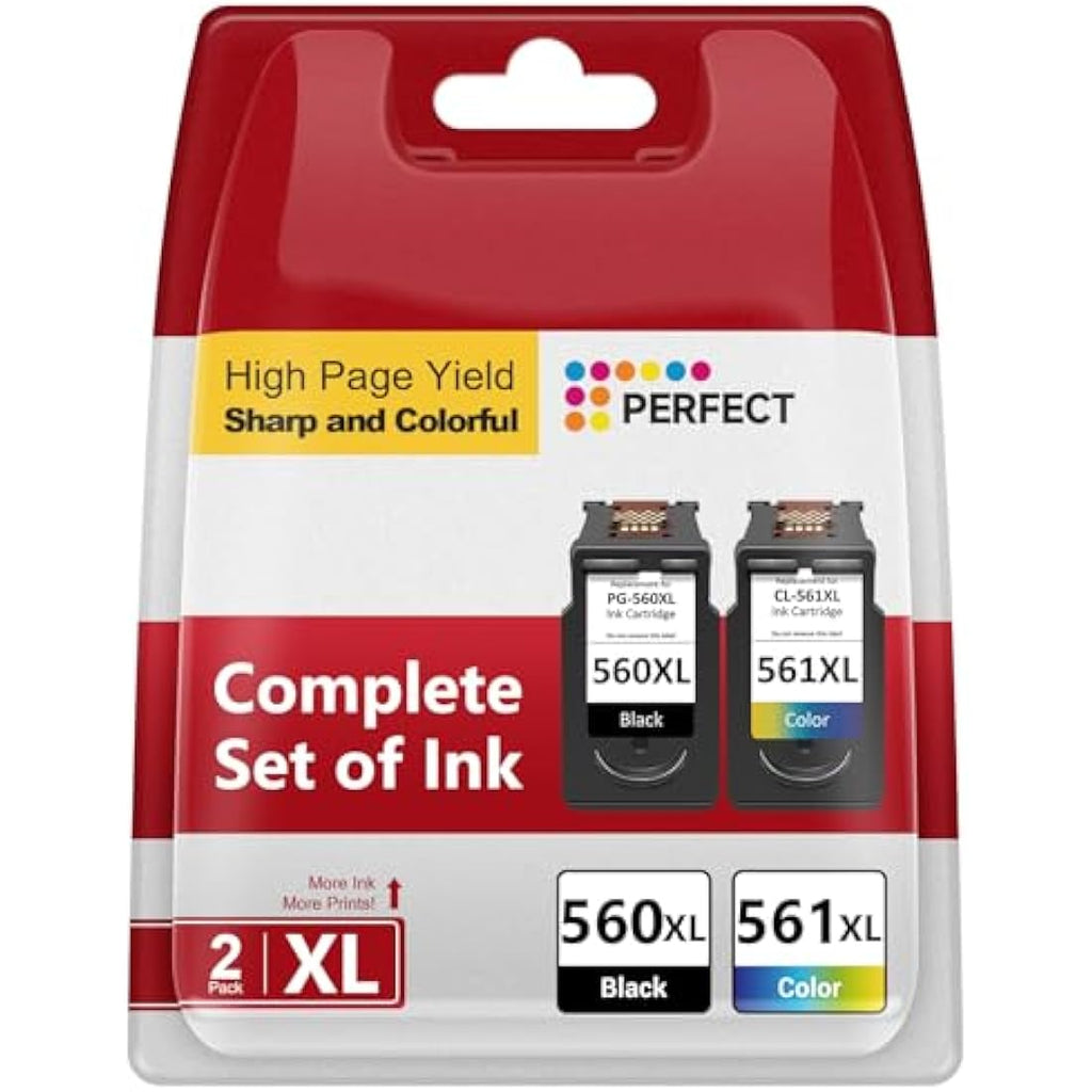InkSpirit PG-560XL CL-561XL Ink Cartridges for Canon Pixma TS5350 TS7450