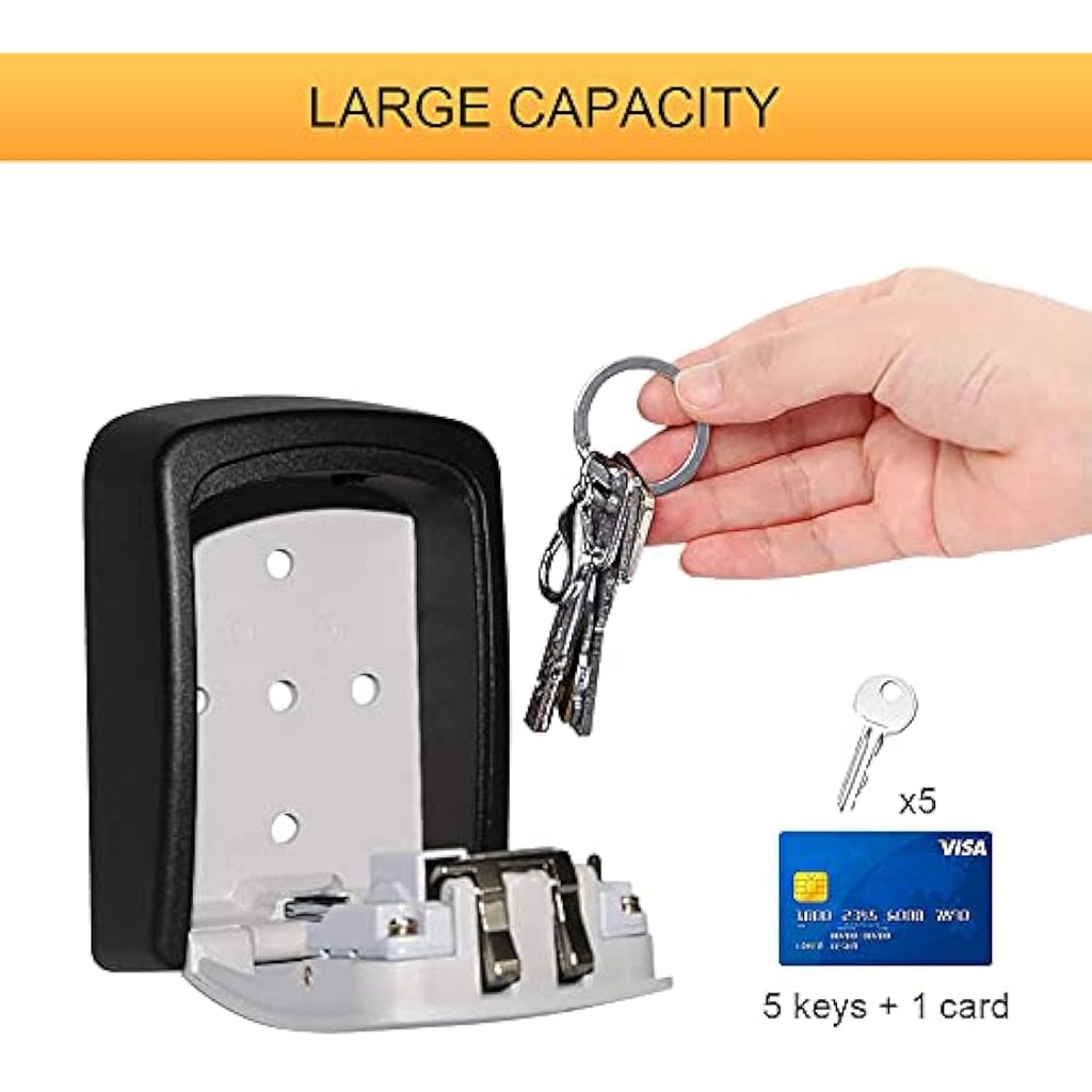 GRIFEMA GA1003 Key Safe Wall Mounted | 4-Digit Combination Lock Box