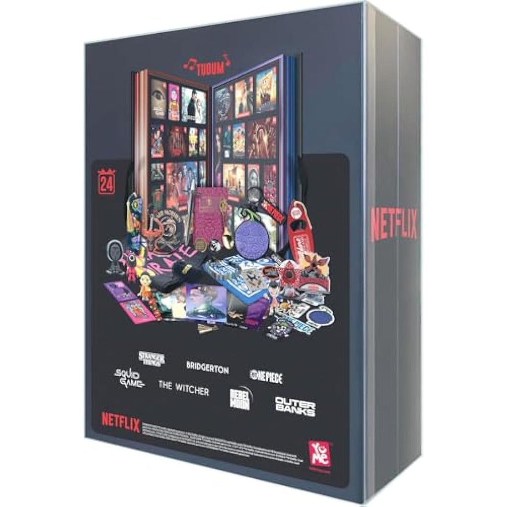 YuMe Netflix 2025 Advent Calendar – 24 Collectible Toys & Gifts