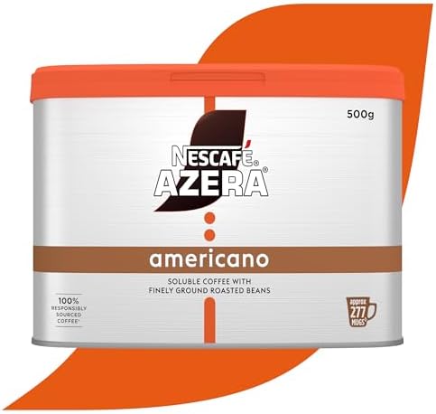 NESCAFÉ Azera Americano Instant Coffee – 500g Barista Style Tin