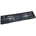 Volkswagen Number Plate Holder - Original VW Logo Frame - Black 520mm