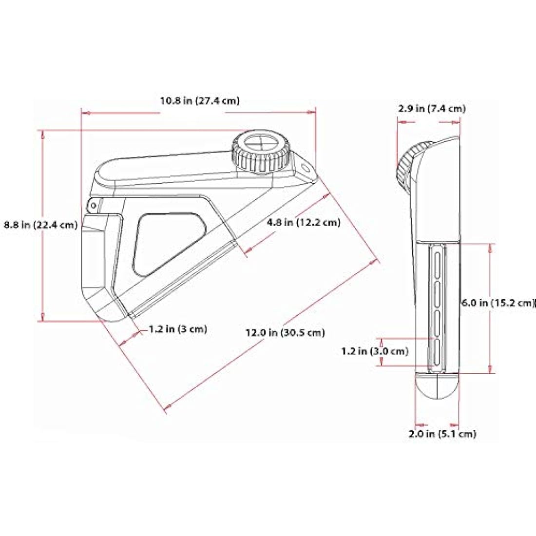 Speedfil F1 Hands-Free Bicycle Hydration System - 40oz Frame Mount
