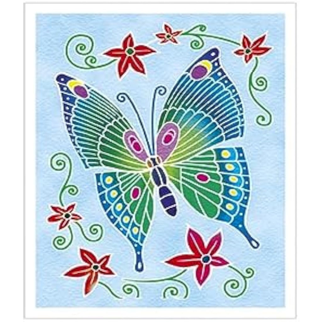 Sentosphère Aquarellum Mini Butterflies Watercolor Painting Art Kit