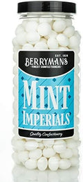 Mint Imperials Retro Sweets Gift Jar – Berrymans Traditional Candy