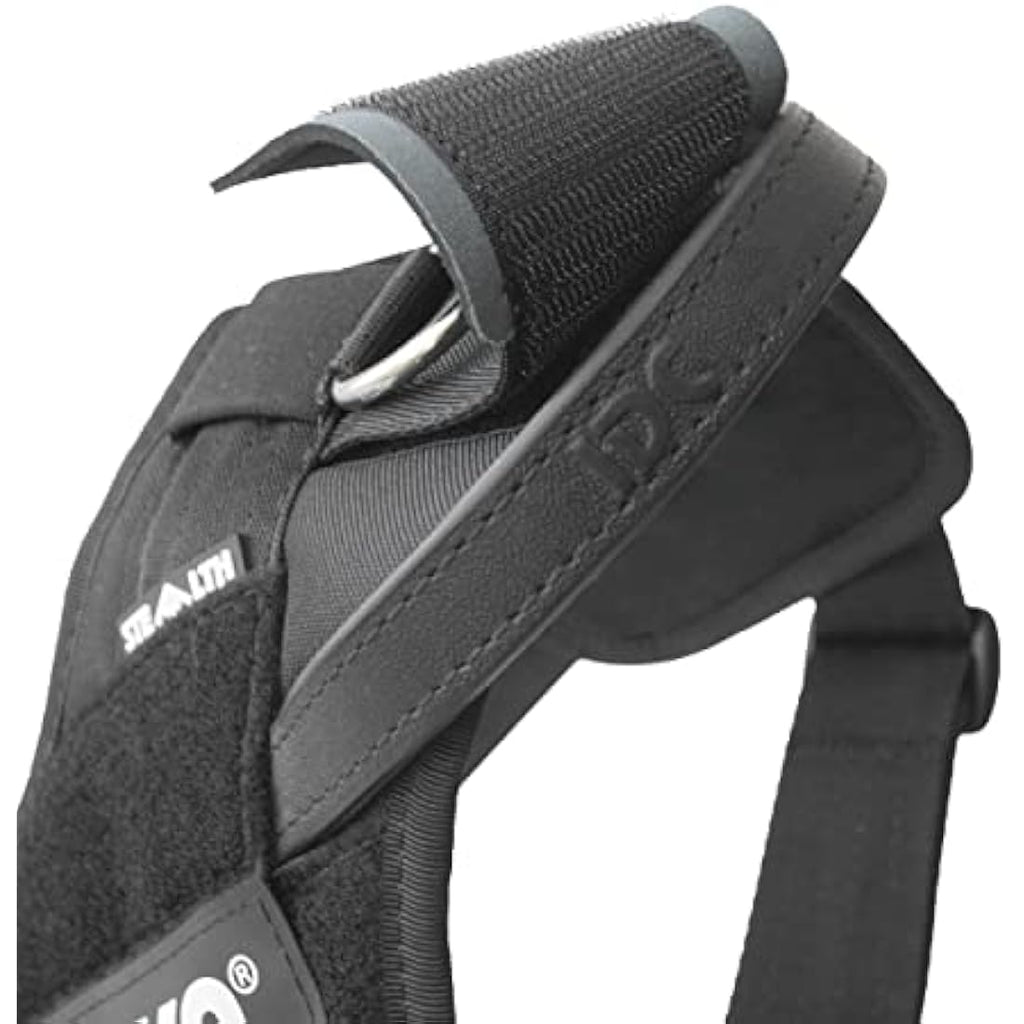 Julius-K9 IDC Stealth PowerHarness - Black Tactical Dog Harness, Size 2