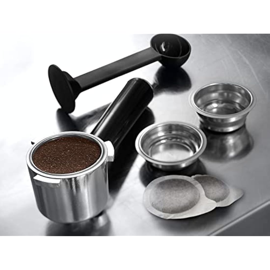 De'Longhi Dedica Style EC685M Espresso Machine - Slim Coffee Maker, Silver
