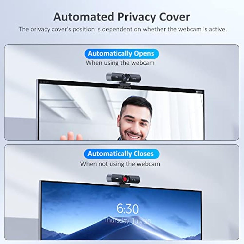 NexiGo HelloCam 1080p Webcam with Windows Hello and Auto Privacy Shutter