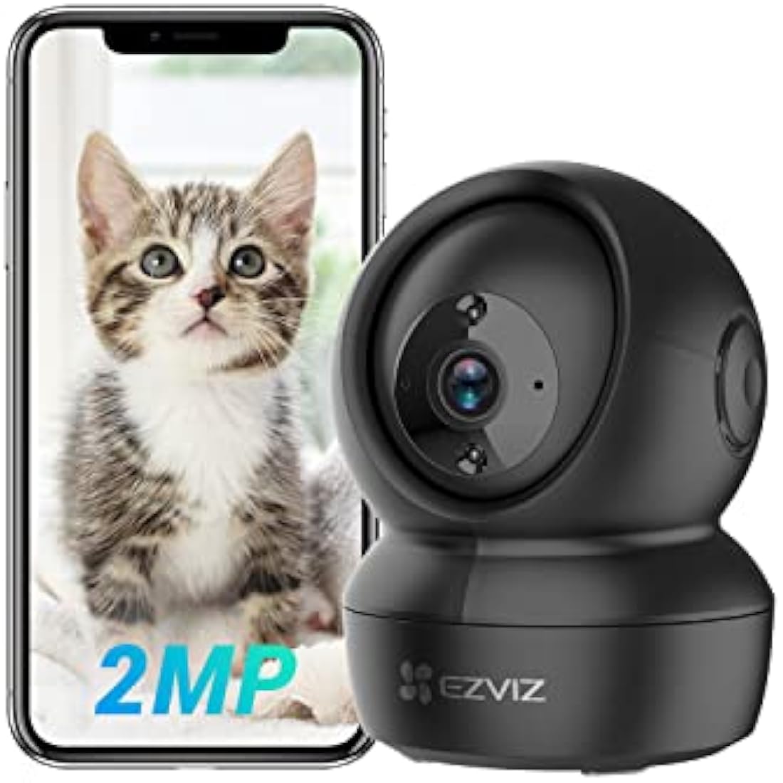 EZVIZ C6N 1080P Indoor Security Camera – 360° Smart Tracking & Night Vision