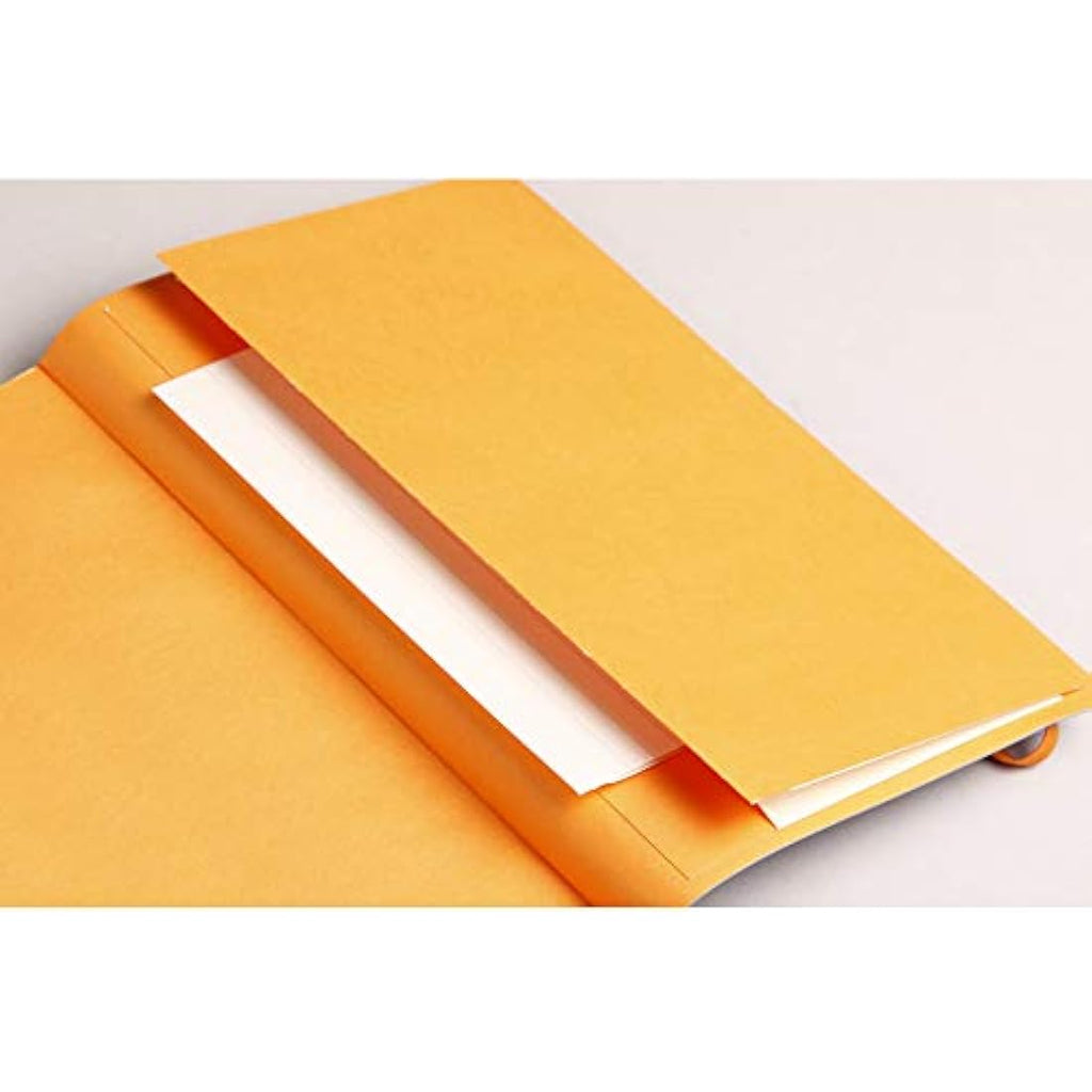 Rhodia Goalbook A5 Dotted Notebook – Lilac Faux Leather Bullet Journal