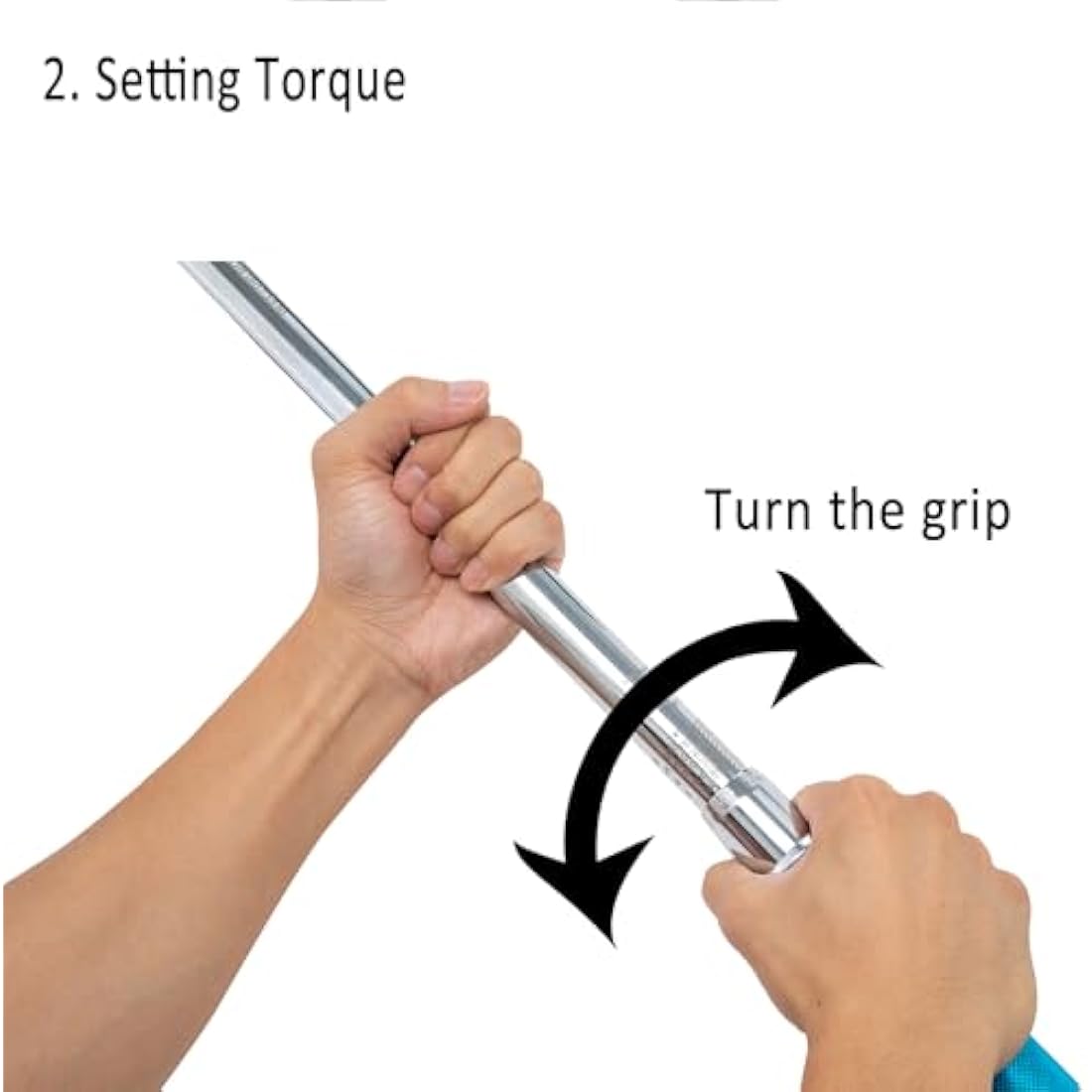 Beslands 1/2" Drive Torque Wrench | 65-350Nm Adjustable Steel Ratchet