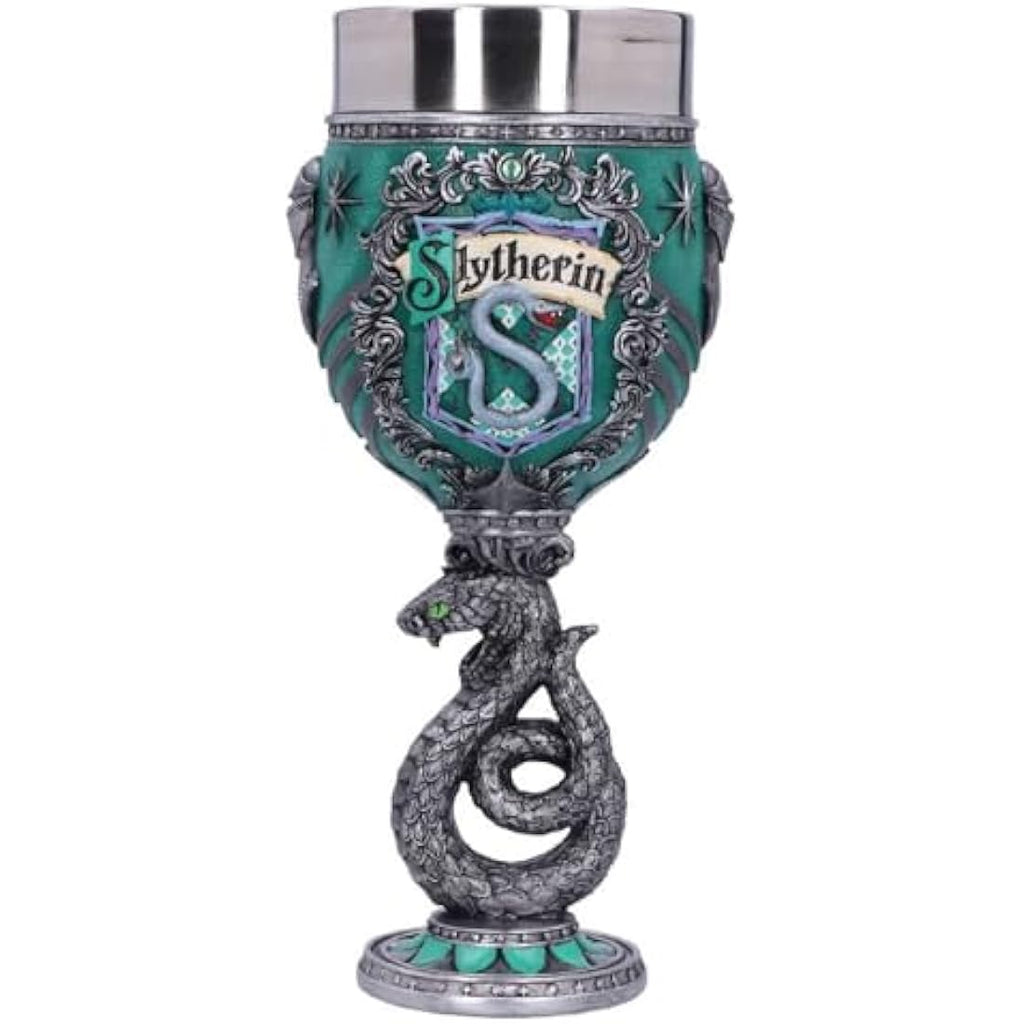 Nemesis Now Harry Potter Slytherin Collectible Goblet - Resin, 19.5cm