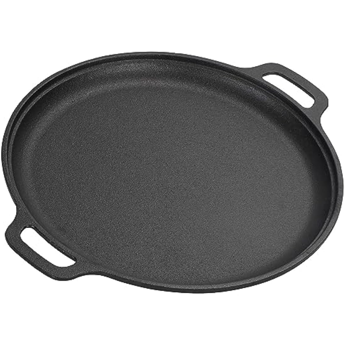 Pre-Seasoned Cast Iron Skillet Pan - 31cm Round Griddle