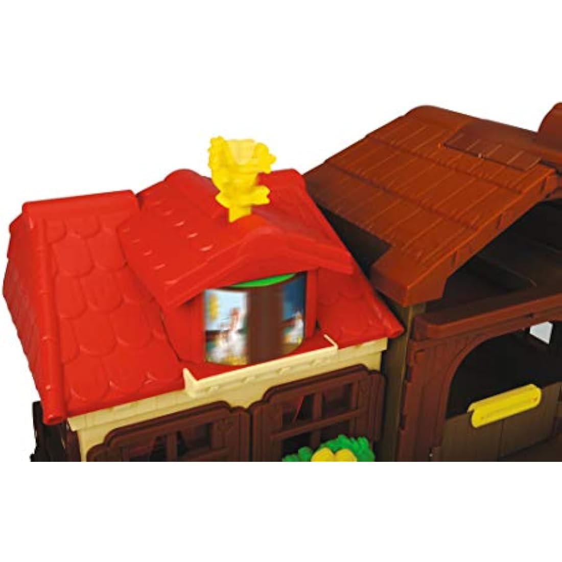 Dickie Toys Happy Farm House Playset with Tractor, Light & Sound