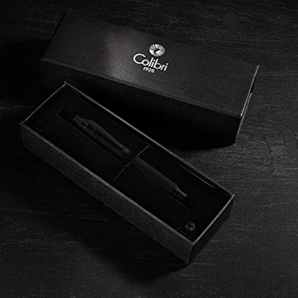 Colibri Ascari Rollerball Pen – Matte Black Pachmayr Texture Finish