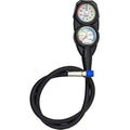 Cressi Diving Console 2 | Depth & Pressure Gauge - Luminescent Face