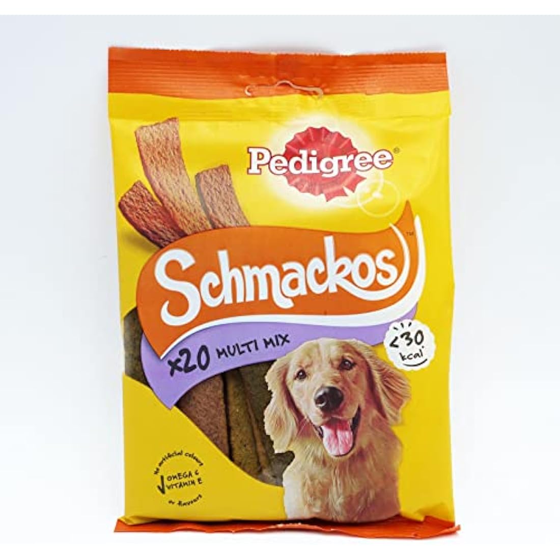Pedigree Schmackos Dog Treats Meat Variety - 120 Sticks (6 x 20 Pack)