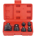 DAYUAN 6pcs Impact Socket Adapter Set – Chrome Molybdenum Steel 1/4" to 3/4" Drive Reducers