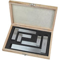 Faithfull Engineers Steel Try Square Set (4 Piece) | 50mm–150mm
